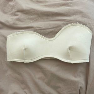 Jacquemus neoprene bra white